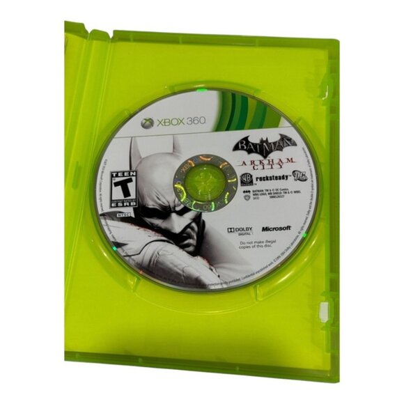 Batman Arkham City Xbox 360 Video Game Complete Case Manual Disc Tested DC WB - Picture 8 of 10